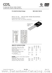 BD137-10 datasheet pdf Continental Device India Limited