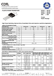 TIP122 datasheet pdf Continental Device India Limited