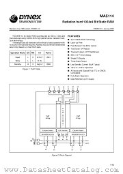 MAC5114LC datasheet pdf Dynex Semiconductor