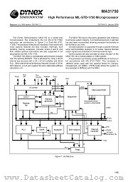 NMAS31750FL datasheet pdf Dynex Semiconductor