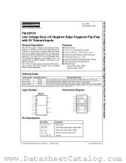 74LCX112CW datasheet pdf Fairchild Semiconductor