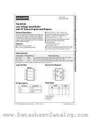 74LCX125CW datasheet pdf Fairchild Semiconductor