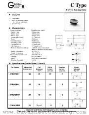 C1A010M03 datasheet pdf Global Components & Controls