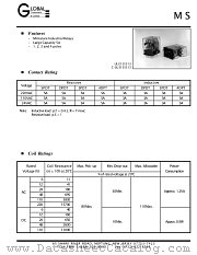 MS2C-S-AC220-LB datasheet pdf Global Components & Controls