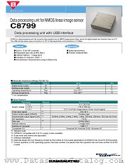 C8366 datasheet pdf Hamamatsu Corporation