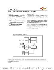 IC62C1024-70TI datasheet pdf ICSI