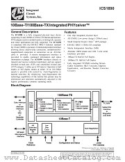 AV1890Y-14 datasheet pdf Integrated Circuit Systems