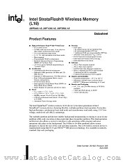 PH28F640L18T85 datasheet pdf Intel