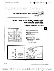2N1807 datasheet pdf International Rectifier