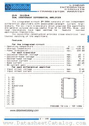 BA3054 datasheet pdf IPRS Baneasa