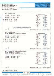 54LS05 datasheet pdf IPRS Baneasa