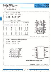 CDB481E datasheet pdf IPRS Baneasa