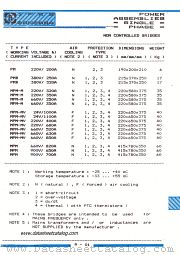 PMB 380V/320A datasheet pdf IPRS Baneasa