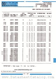 PT 220V/350A datasheet pdf IPRS Baneasa