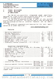 TBA810S datasheet pdf IPRS Baneasa