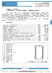 TDA1028 datasheet pdf IPRS Baneasa