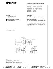 AM2520YC01 datasheet pdf Kingbright Electronic