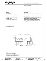 AM2520E_4SGD5V datasheet pdf Kingbright Electronic