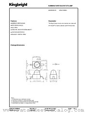 AM2520MGC03 datasheet pdf Kingbright Electronic