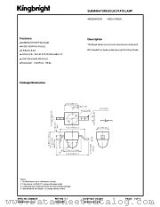AM2520MGC09 datasheet pdf Kingbright Electronic
