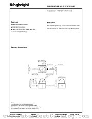 AM2520SEC01 datasheet pdf Kingbright Electronic