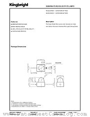 AM2520SRC01 datasheet pdf Kingbright Electronic