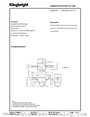 AM2520SYC08 datasheet pdf Kingbright Electronic
