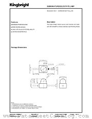 AM2520SYCK01 datasheet pdf Kingbright Electronic