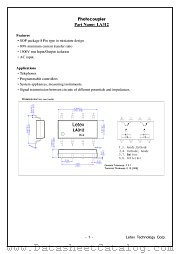 LA312 datasheet pdf Letex Technology