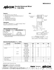 MD20-0018-S datasheet pdf MA-Com