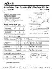 PH2729-65M datasheet pdf MA-Com
