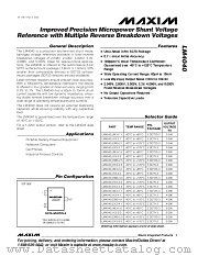 LM4040AEM3-3.0-T datasheet pdf MAXIM - Dallas Semiconductor