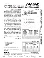 MAX3245ECAI datasheet pdf MAXIM - Dallas Semiconductor
