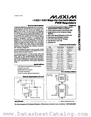 MAX732CWE datasheet pdf MAXIM - Dallas Semiconductor