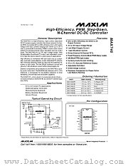 MAX746C_D datasheet pdf MAXIM - Dallas Semiconductor