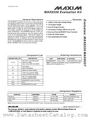 MAX8556EVKIT datasheet pdf MAXIM - Dallas Semiconductor
