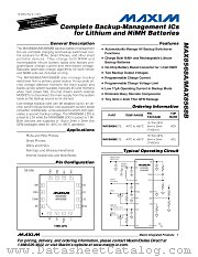 MAX8568AETE datasheet pdf MAXIM - Dallas Semiconductor