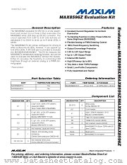 MAX8596ZEVKIT datasheet pdf MAXIM - Dallas Semiconductor