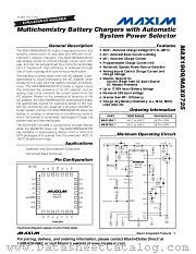 MAX8725ETI datasheet pdf MAXIM - Dallas Semiconductor