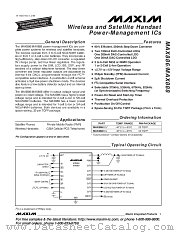 MAX886ECJ datasheet pdf MAXIM - Dallas Semiconductor