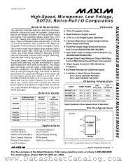 MAX988ESA datasheet pdf MAXIM - Dallas Semiconductor