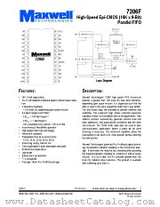 7206FRPEB50 datasheet pdf Maxwell Technologies