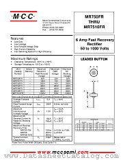 MR751FR datasheet pdf MCC