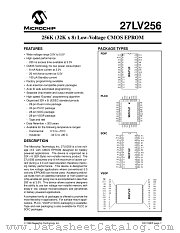 27LV256-30_SO datasheet pdf Microchip