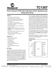 TC1307R-1.8VQRTR datasheet pdf Microchip