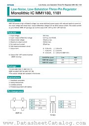 MM1181IM datasheet pdf Mitsumi Electric