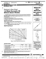 MZP4751D datasheet pdf Motorola