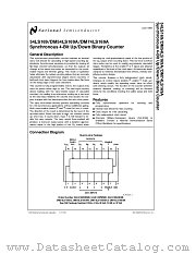 JM38510_31506BE datasheet pdf National Semiconductor