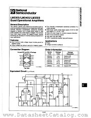 LM3503J datasheet pdf National Semiconductor