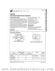 LM6162WG-QMLV datasheet pdf National Semiconductor